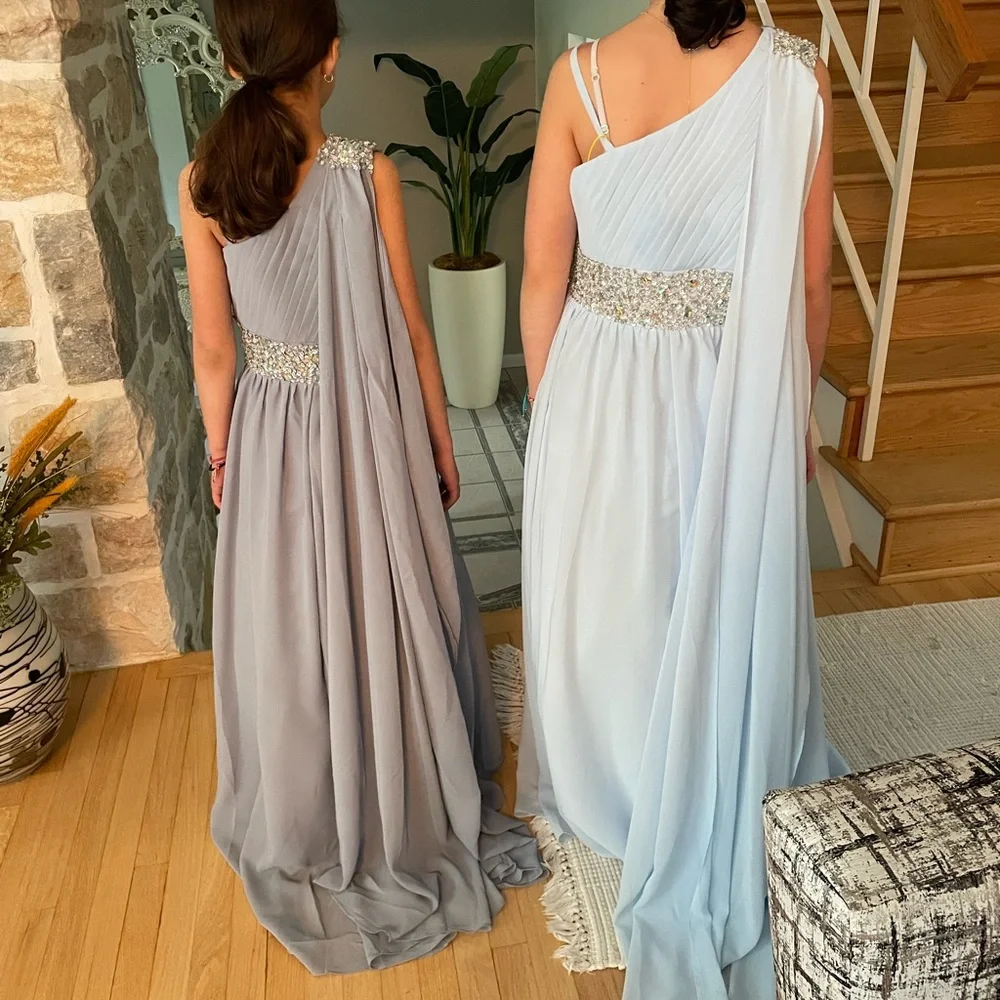LIGHT BLUE DRESS size l6 NWT